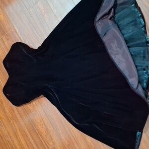 Vintage Velvet Evening Dress